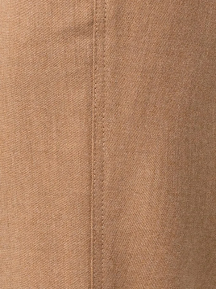 Wool Stretch Flannel Tapered Pants Camel Women Akris Pants