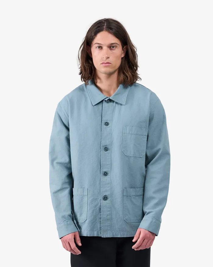 Workwear Jackets Men Organic Workwear Jacket 8211 Sandstone Orange Colorfulstandard