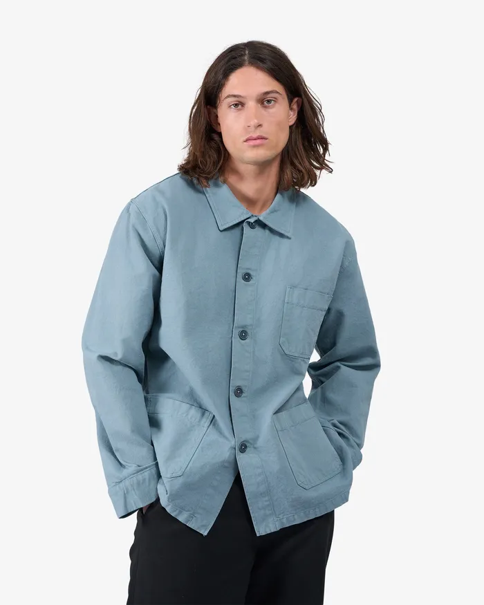 Workwear Jackets Men Organic Workwear Jacket 8211 Sandstone Orange Colorfulstandard