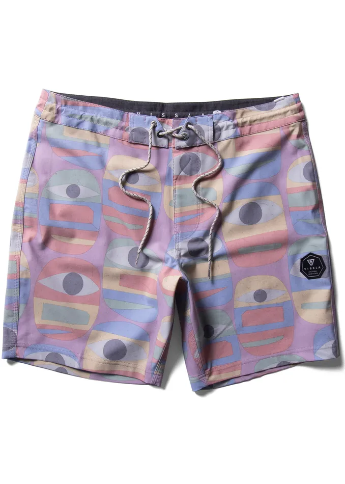 Youth Boardshorts Vissla Minds Eye 178243 Boys Boardshort Dusty Rose